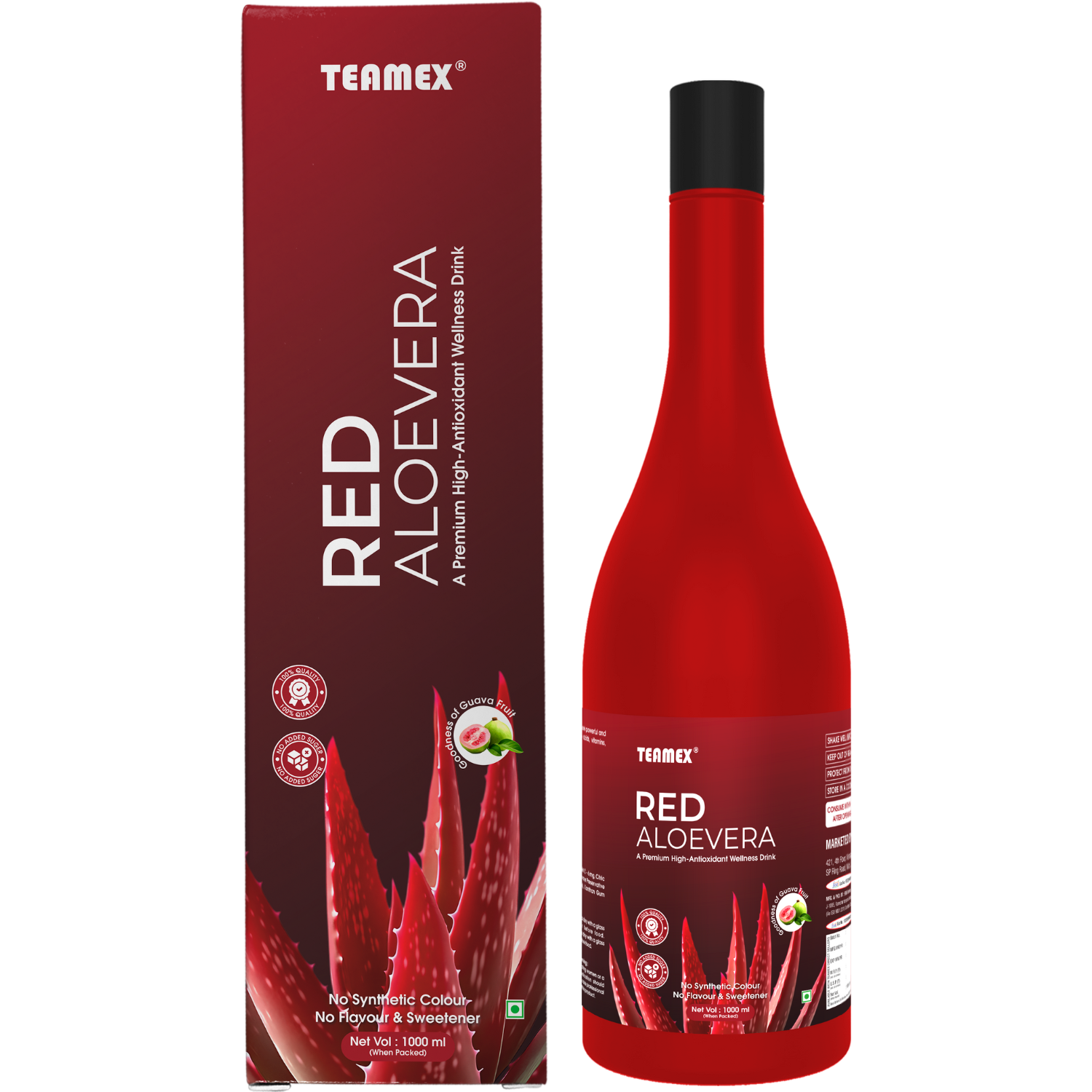 Red Aloevera Wellness Drink