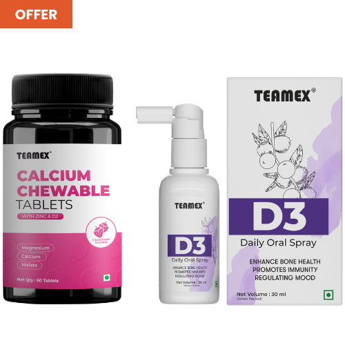 Calcium Tablet & Vitamin D3 Spray @550