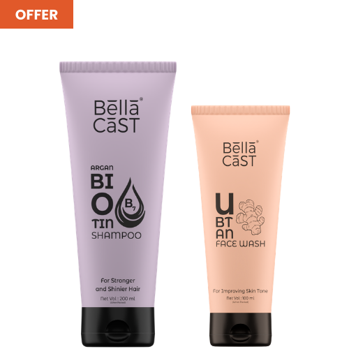 Argan Biotin Shampoo & Ubtan Facewash @380