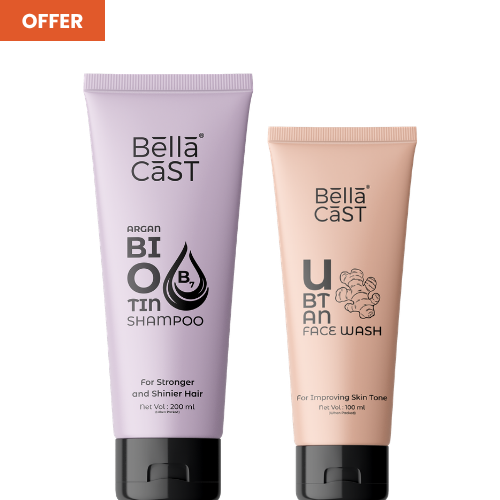 Argan Biotin Shampoo & Ubtan Facewash @400